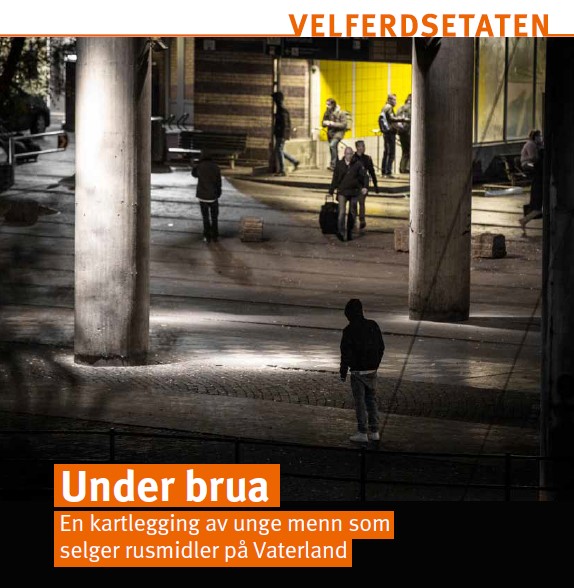 Annet: Under brua – en kartlegging av unge menn som selger rusmidler på Vaterland